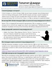 Hepatitis D Fact Sheet for Providers Mongolian Updated March 2025